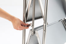 画像をギャラリービューアに読み込む, 3PT-7548<br>折りたたみワゴン3段(パタセーフ)