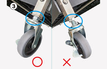 画像をギャラリービューアに読み込む, 642100<br>折りたたみ式トロリー
